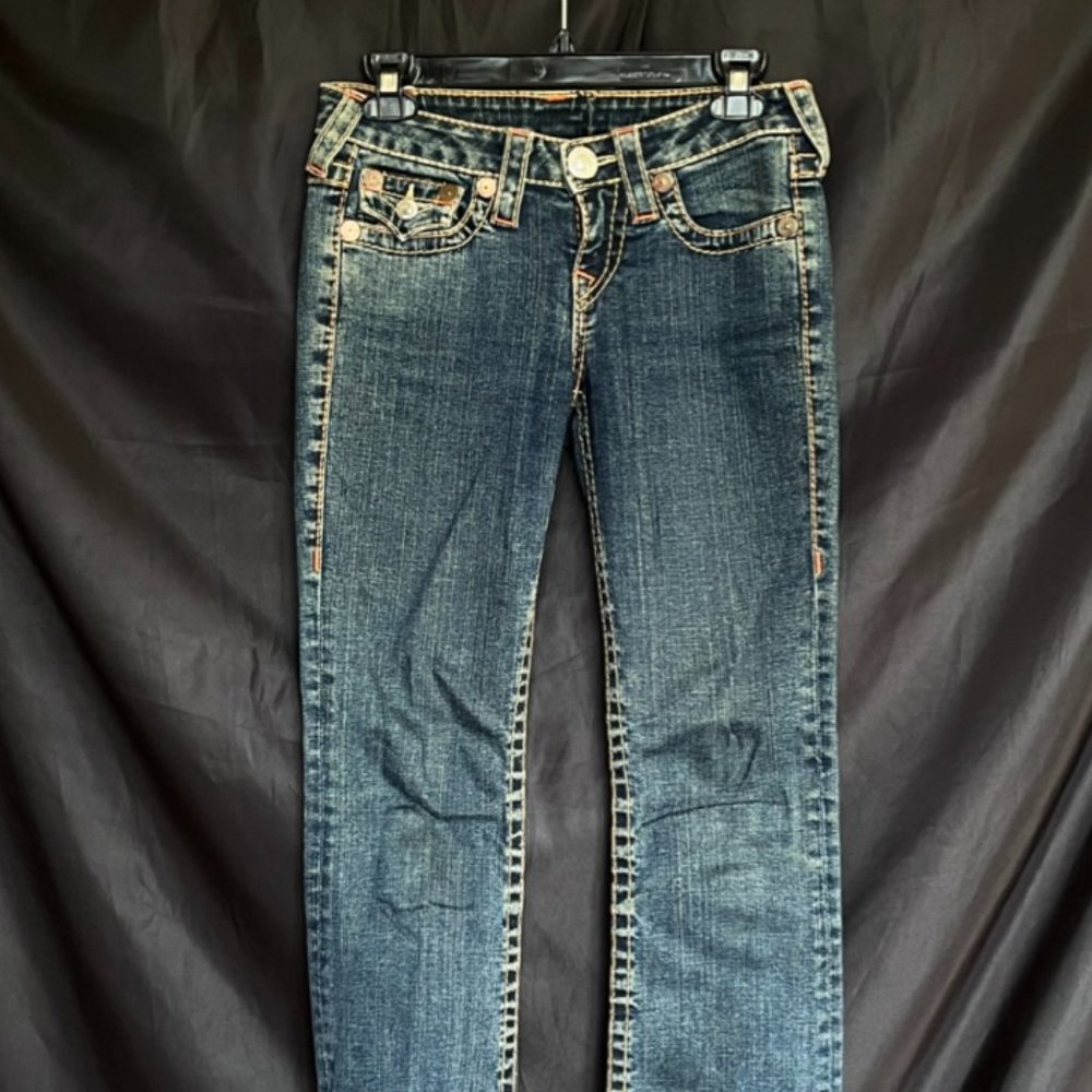 True Religion Low Waist Bootcut Jeans
